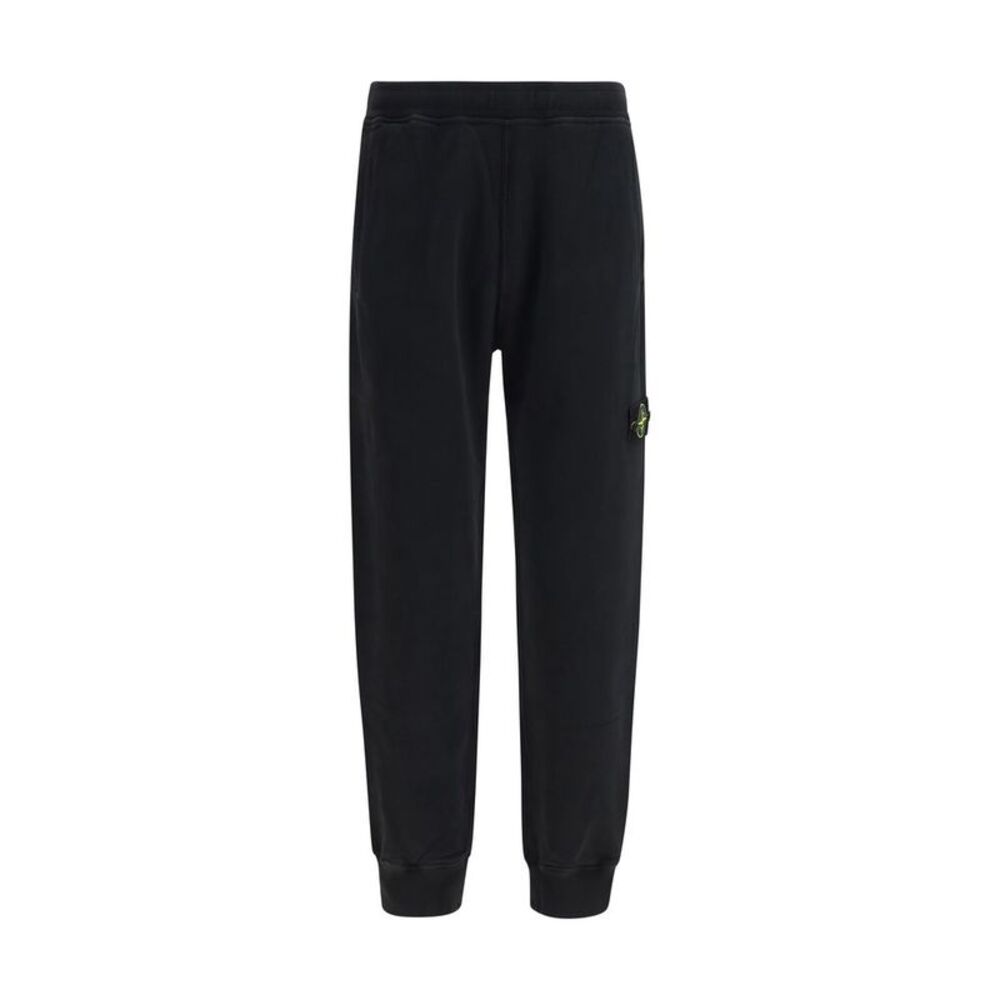 Stone Island Black Cotton Men's Sweatshirt